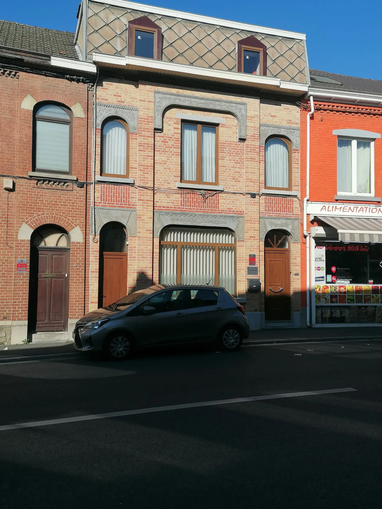 Châssis avant réparation