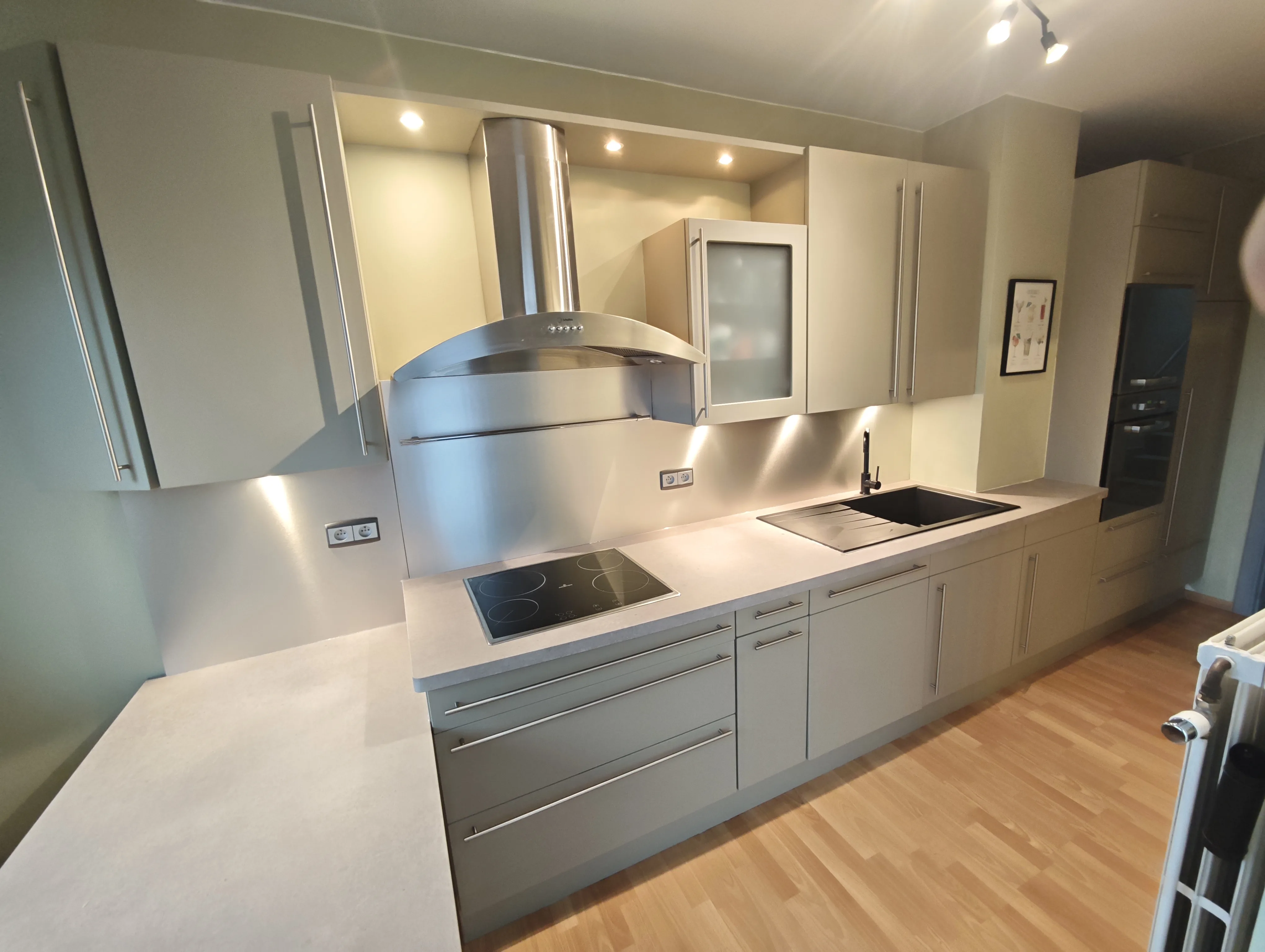 Cuisine après covering