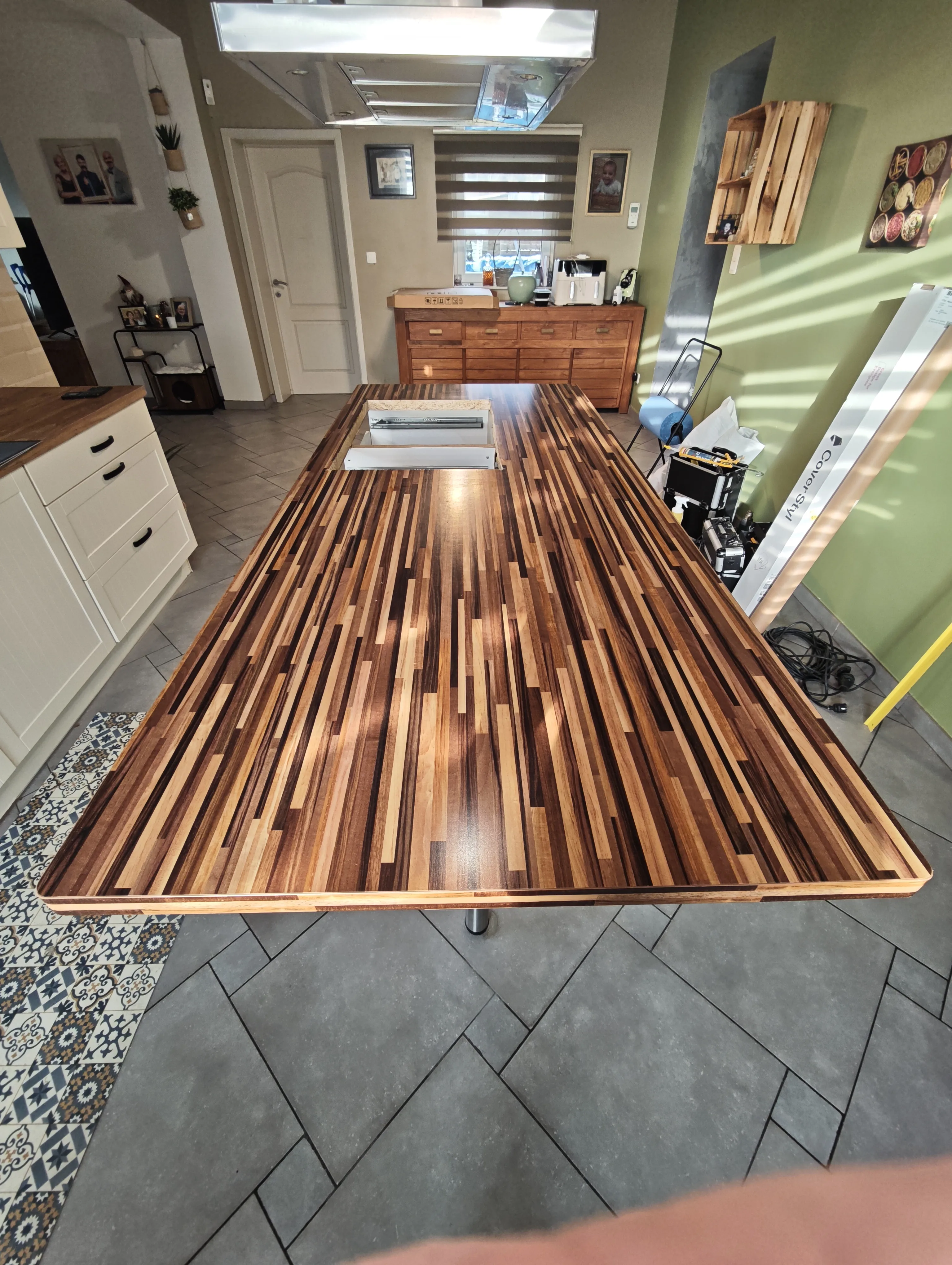 Plan de travail avant covering