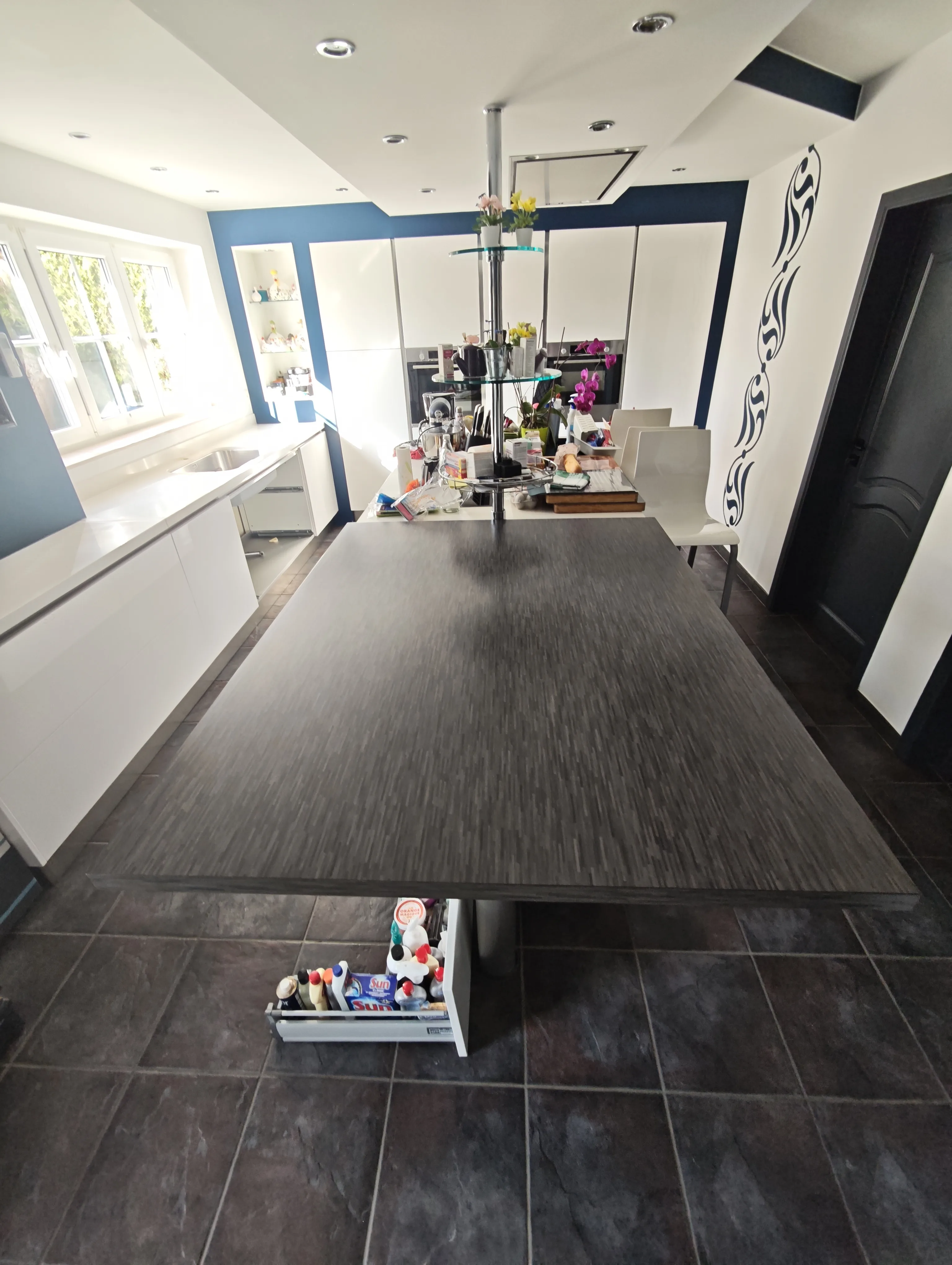 Plan de travail avant covering