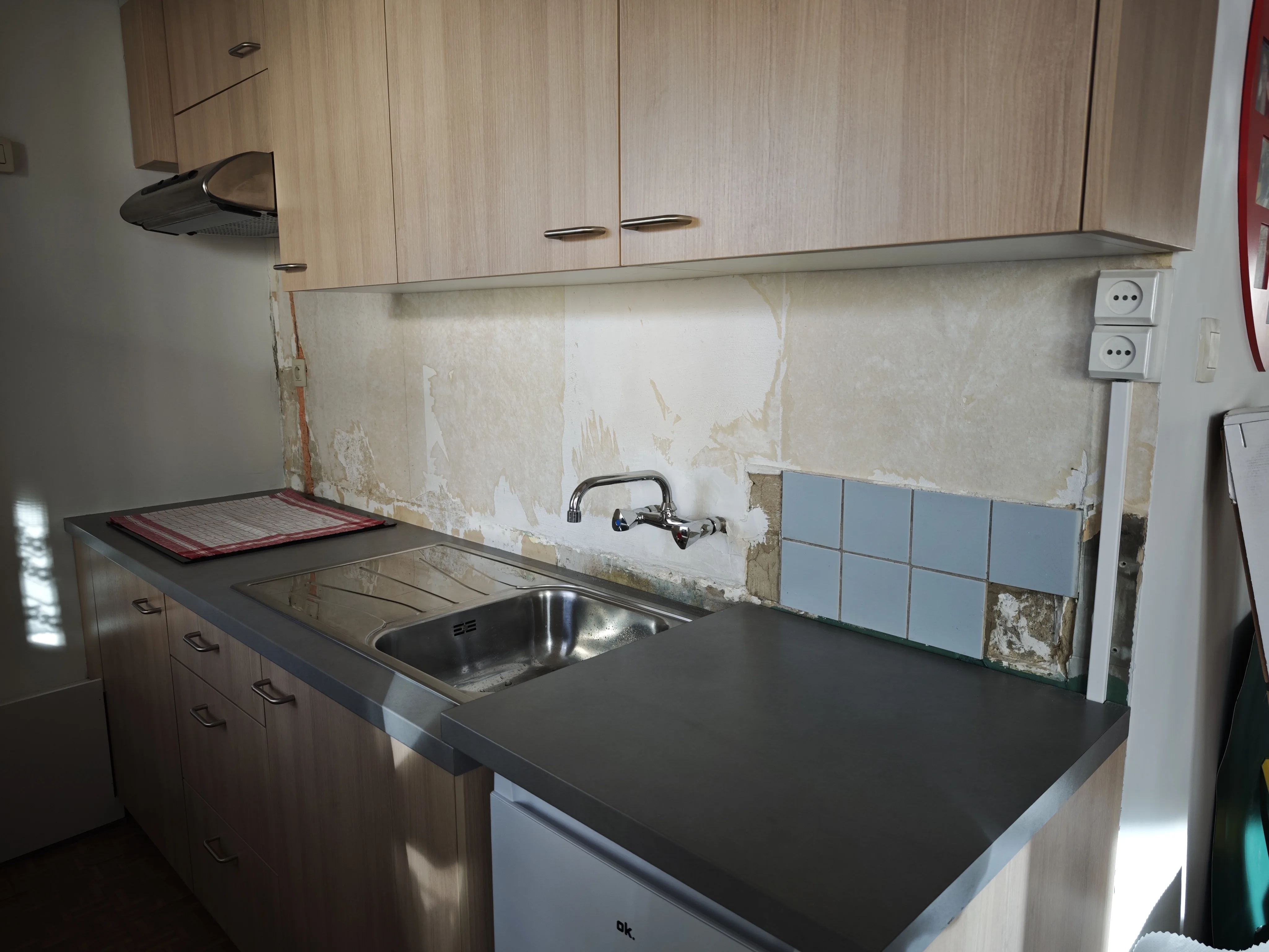 Plan de travail avant covering
