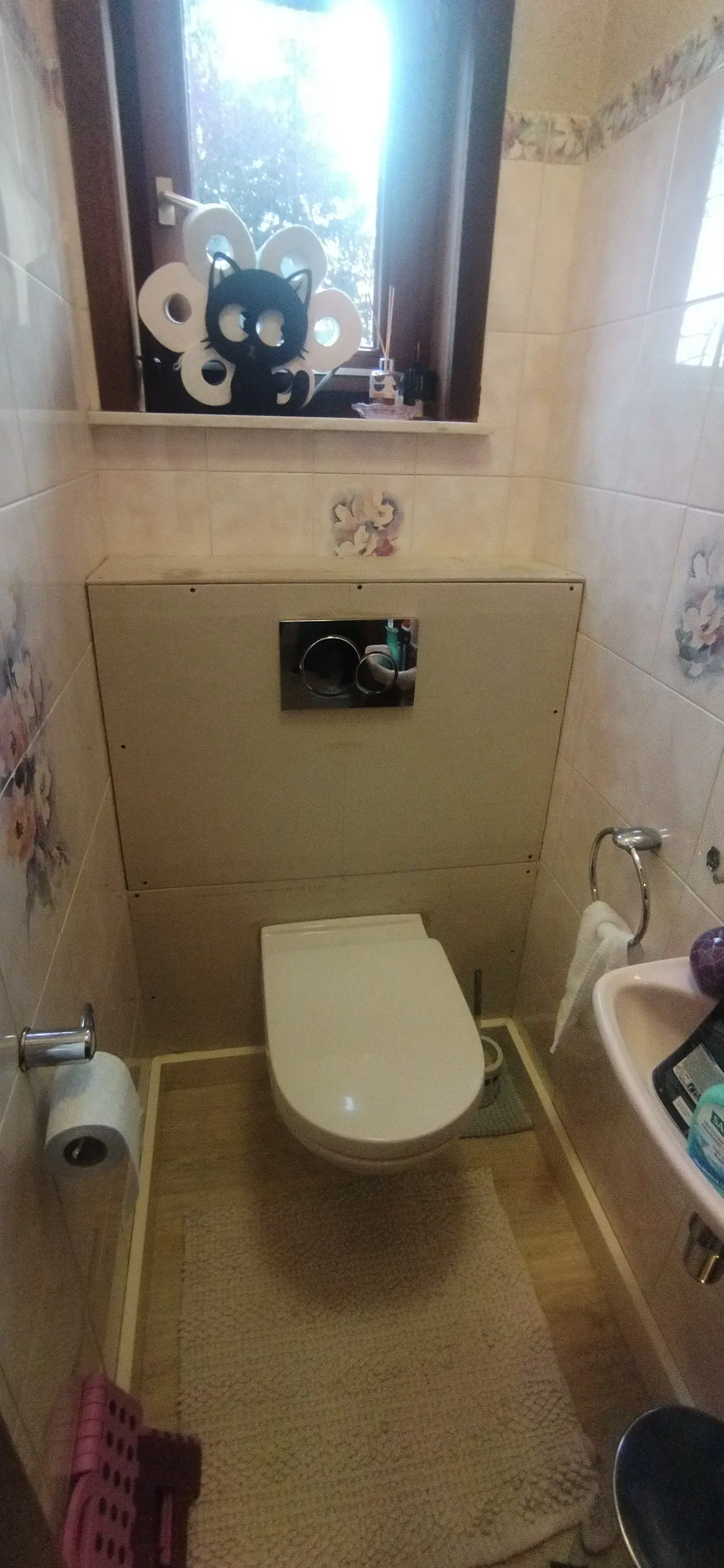 Salle de bain avant covering