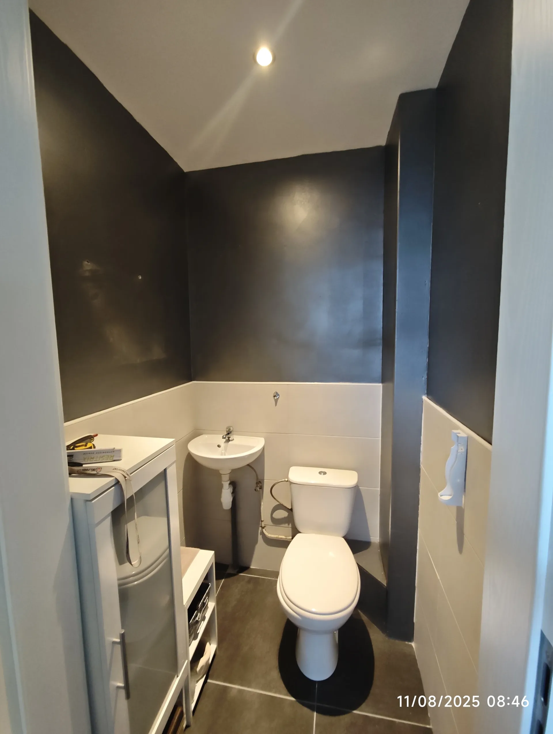 Salle de bain avant covering