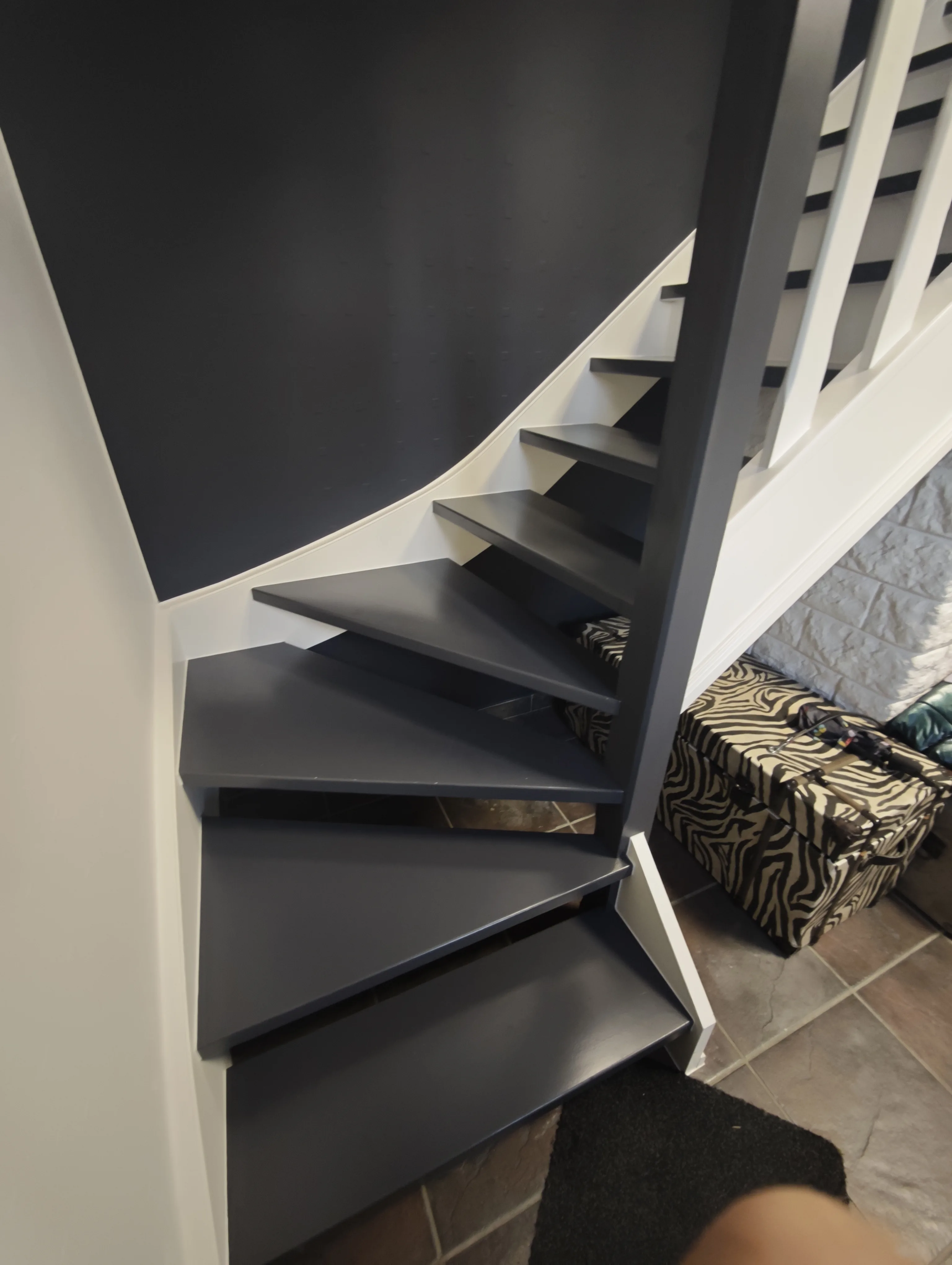 Escalier avant covering