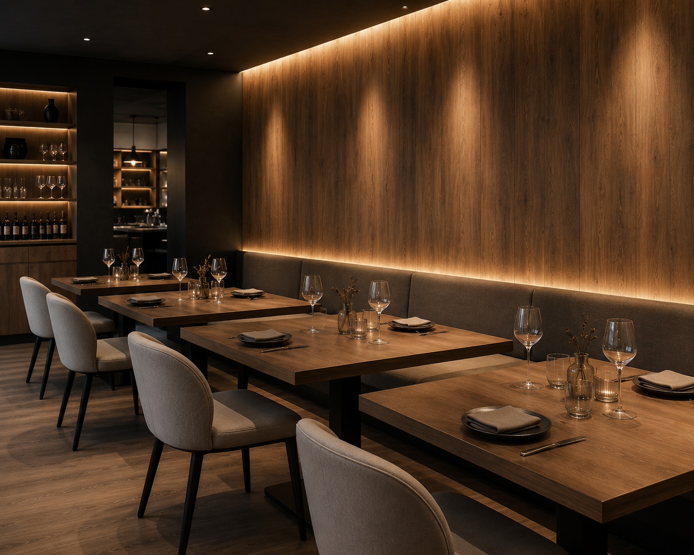 Restaurant gastronomique — réalisation Simpleasy Cover